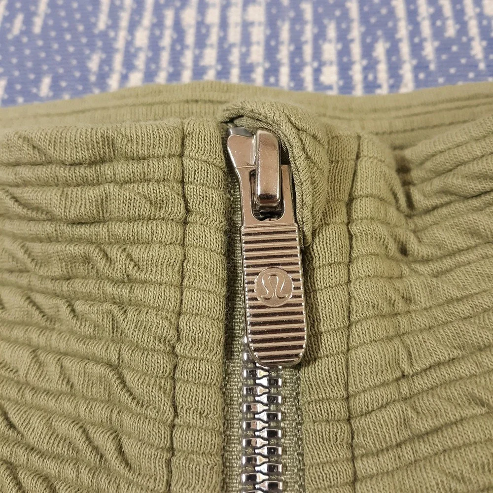 Lululemon Sweater Womens XS / S Green Pullover 1/4 Zip Oversized Relaxed Fit